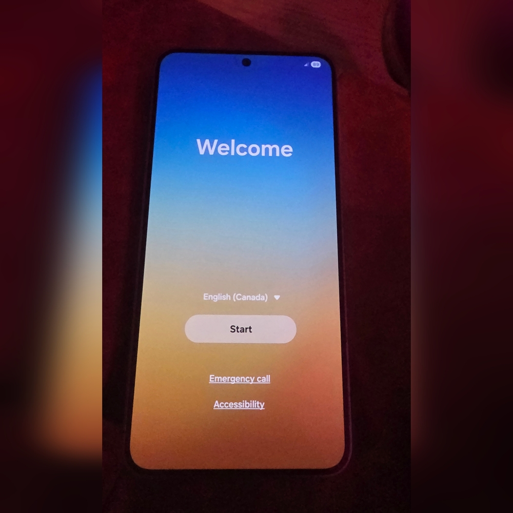 Smartphone with Gradient Display